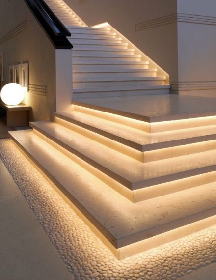 Marble stairs, from classic to minimalist style _ TINO Natural Stone